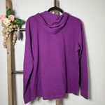 Life is Good Womens Crusher Long Sleeve Hoodie Purple Home Graphic Size Large Photo 4