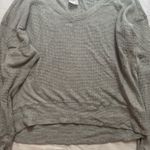Aerie Offline Off the Shoulder Grey Longsleeve Photo 1
