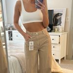 Bershka Wide Leg Corduroy Pants Photo 0