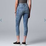 Simply Vera Vera Wang Seamed High-Waisted Skinny Ankle Jeans Photo 1