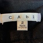 CAbi  292‎ Black Stretch Ponte Tiffany Ankle Pants 2 Photo 3