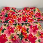 J.Crew  Smock-neck puff-sleeve top in floral cotton poplin Women’s Size M Photo 8