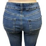 Maurice's  Denim Mid Rise Medium Wash Straight Leg Blue Jeans Womens 6 Short Photo 2