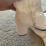 White Thigh High Boots Size 9 Photo 4
