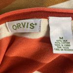 Orvis  striped silk blend button up cardigan Sz Medium Photo 6