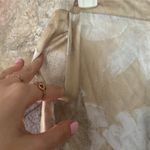 Commense Romance Floral Printed Straight Pants size XL Gold Photo 3