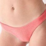 J.Crew NWT Coral Terry Cloth Cheeky Bikini Swim Bathing Suit Bottom Size XXL Photo 0