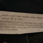 ZARA TRAFALUC BLACK DENIM MINI SKIRT WITH BUTTONS SIZE M 100% COTTON Photo 7