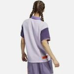 Adidas NWT jacket womens S Small purple zip HE1262 HYC shooter Photo 2