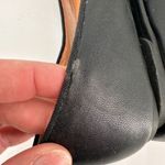 ALDO Women’s Leather Black and Metallic Gold Flats Loafers Size 7.5 Photo 5