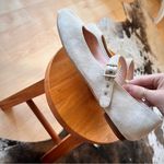 Avec Les Filles A Story Told By Joyce Azria Tan Strap Ballerina Flats Size 8.5 Photo 1