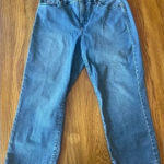 Nine West  Blue Jeans‎ Christie Capri Size 12 EUC! Bin B Photo 0