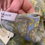 Ramy Brook NWT  paisley Hayley midi dress tassel sz L Photo 7