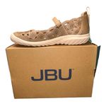 JAMBU & CO JBU Women’s Anne Taupe Shimmer Shoes – Size 8 (New with Box) Tan Photo 1