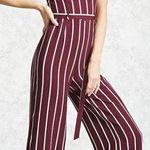 Forever 21 Striped Jumpsuit Photo 0