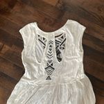 Free People  Toosaloosa Maxi Dress Gauze White Cotton embroidered Size Small S Photo 8