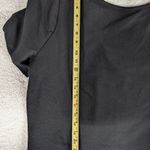 Andthewhy  Classic Black Women's Top With Pearl Lace Back Size 2X Photo 2