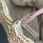 AQUA  Extra-Large Woven Tote, New w/Tag Retail $138 Photo 3