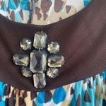 Susan Lawrence  tank top 2X
Flattering chocolate brown trim Photo 1