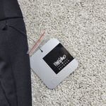 Mossimo Supply Co Mossimo Womens Capri Pants 6 Black Cuffed Straight Leg Flat Front Stretch NEW Photo 2