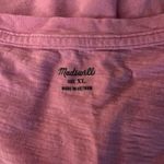 Madewell V-Neck Tank Top size XL in Bubblegum Pink Photo 3