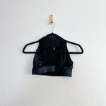 Carbon38 | Sayang Canggu Macramé Crochet Sports Bra in Black Size XS Photo 3