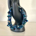 Magnetic stone blue caterpillar bracelet Photo 5
