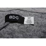 BDG Womens  Urban Outfitters Heather Gray Long Sleeve V-Neck Sweater Shirt Size S Photo 2