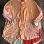 Free People RainBow Rays Button Front Tunic Photo 0