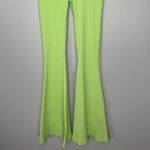 Year of Ours Ribbed Flare Leggings Women Small Pistachio Green Activewear Pant Photo 5