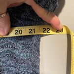 Cardigan Sweater Womens Blue Space Open Knit Soft Bohemian Size XL Photo 5
