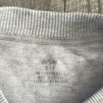 Aerie Oversized Grey Camouflage Crewneck Sweatshirt Size Small Photo 4