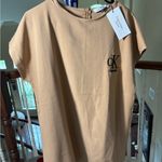 Calvin Klein Tan dress- Top Photo 3