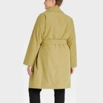 Ava & Viv NEW  Womens Plus 2X Trench Coat Rain Jacket Tan Water Resistant NWT Photo 6