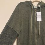 Olive Green Women's Hooded Jacket Photo 8