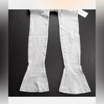 We Wore What NET Heather Jumpsuit Henley Flare Leg Lounge Bodysuit Size Medium Photo 4