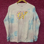 Odd Future Puffy Print OF Logo Sleeve Tshirt size Small Photo 0
