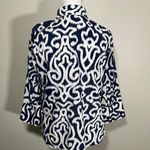 Gretchen Scott Cotton Button Down Blouse Photo 2