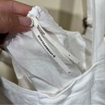 Anthropologie NWOT antropologie Taped Cutwork Tank Linen Minidress size large white Photo 3