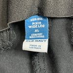 Old Navy  Womens‎ Black High-Rise Pixie Wide-Leg Pants Size XL Comfort Waistband Photo 6