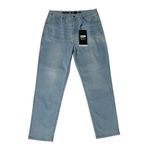 BARBELL Jeans Mom Fit Light Wash For Athletes Womens Size 29 NEW NWT Blue Photo 2