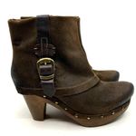 Earthies LaCarne Suede Zip Up Ankle Boots Women's 6.5 US Photo 2