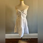 All in Favor NWT  White Strapless Mini Dress | Size: L Photo 2