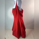 RIHOAS L Sleeveless Fit n Flare Red and Black Heart Print Mini Dress Size L Photo 5
