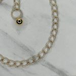 Womens Gold Tone Hoop Chain Link Belt Y2K Festival Wide One Size (OS) ✨ Photo 10