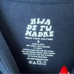 Hija De Tu Madre Navy "Se Habla Spanglish" Crew Neck Sweatshirt M Blue Size M Photo 1