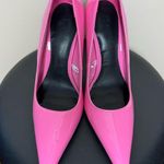 H&M SALE! Pink Faux Leather Pumps Size 7 Like New Photo 4