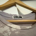 CHRLDR Cheerleader Tie Dye T Shirt XS Xtra Small Skull Graphic Star Eyes Purple Photo 1