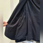 Drew Anthropologie Navy Velvet Bell Flutter Sleeves Open Front Blazer Size Small Photo 2