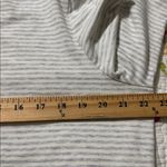 L.L.Bean  women’s plus size 1X striped pullover long sleeve tee grey and ivory Photo 1